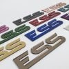 3mm Mirror Acrylic Flat Cut Letters